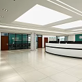Modern Monitoring Room Interior With Multiple Screens And Control Desks