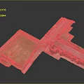 Monuments Site Monuments Site Ruins Game Items 3d model