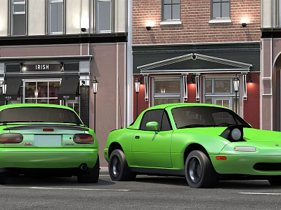 Modern Car Car Vehicle 3d model Modern Car Car Vehicle 3d model