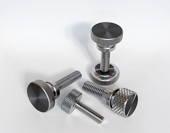 modern screw 3d model