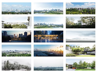 Birds Eye View Urban Planning Showcasing Cityscape Architecture Green Areas And Water Features 3d model