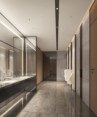 Modern toilet 3d model