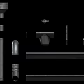 Modular Pipe Parts Industrial Pipe Valve 3d model