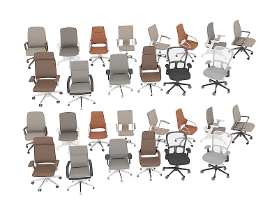 Furniture office chair 3d model