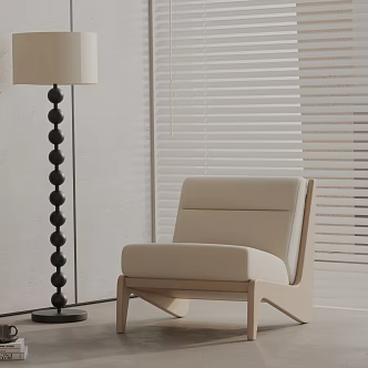 modern leisure chair 3d model