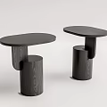 Modern corner table 3d model