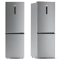 Modern Stainless Steel Double Door Refrigerators With Freezer And Fridge Compartments