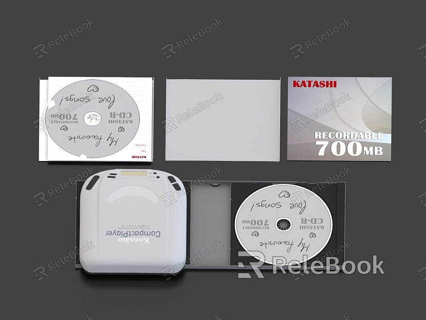 Record Player CD Player VCD Disc model