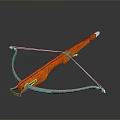 Crossbow Mechanical Crossbow Shift Bow and Arrow Shoot Far Equipment Weapons High-tech Crossbow 3d model