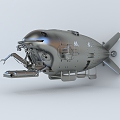 Modern Submarine 3d model