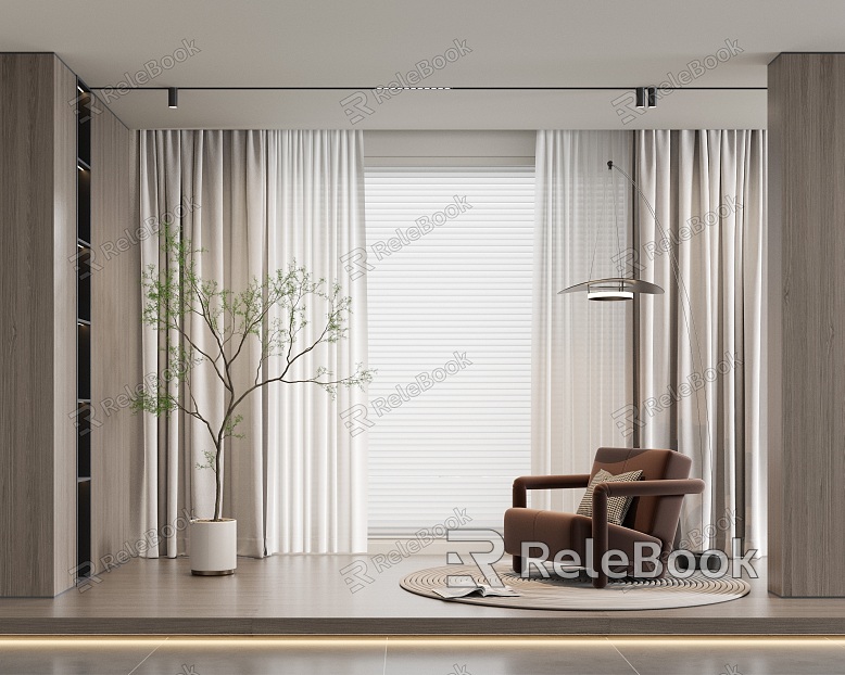 Modern Curtains model