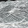 Detailed 3D Terrain Model Showing Mountain Landscape With Green And Brown Topographic Features