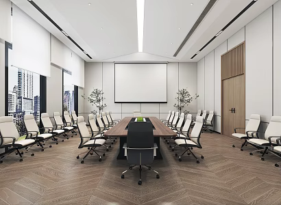 Conference Room 3d model