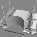 Hardware Tools For Installing Recessed Lights Detail Nodes In Building Structures 3d model