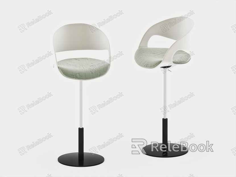 Modern Bar Chair High Stool Bar Stool model