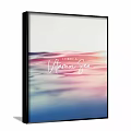 Beautiful Victoria Sea Scenery With Colorful Waves On Mobile Screen