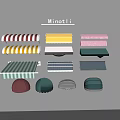 Minotli Awnings Collection With Various Styles And Colorful Patterns For Outdoor Use