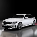 White Elegant Sedan With Modern Sleek Body Design And Alloy Wheels