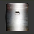 bucket iron bucket mud bucket cement bucket daily necessities 3d model