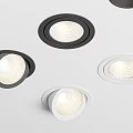 Stylish Modern Downlights And Spotlights In Various Colors For Home Interior