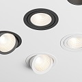 Modern downlight minimalist downlight spotlight 3d model