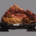 Artistic Stone Sculpture Carving With Handcrafted Intricate Base And Natural Patterns Design
