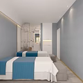 Modern Hair Salon Interior With Round Ceiling Light Marble Floors Salon Chairs And Mirrors