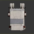 Robot Number Five Robot Sci-Fi Robot Character 3d model
