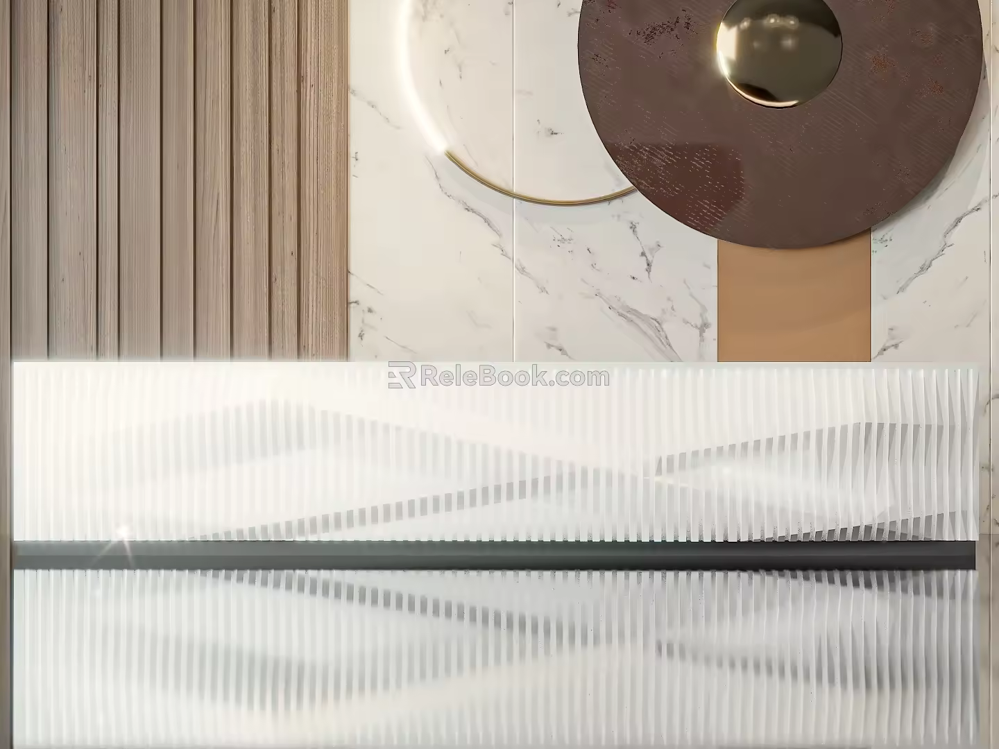 Reception Desk 3d model