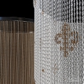 Chain Curtain 3d model