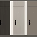 Password door single door 3d model