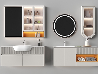 Modern sink 3d model