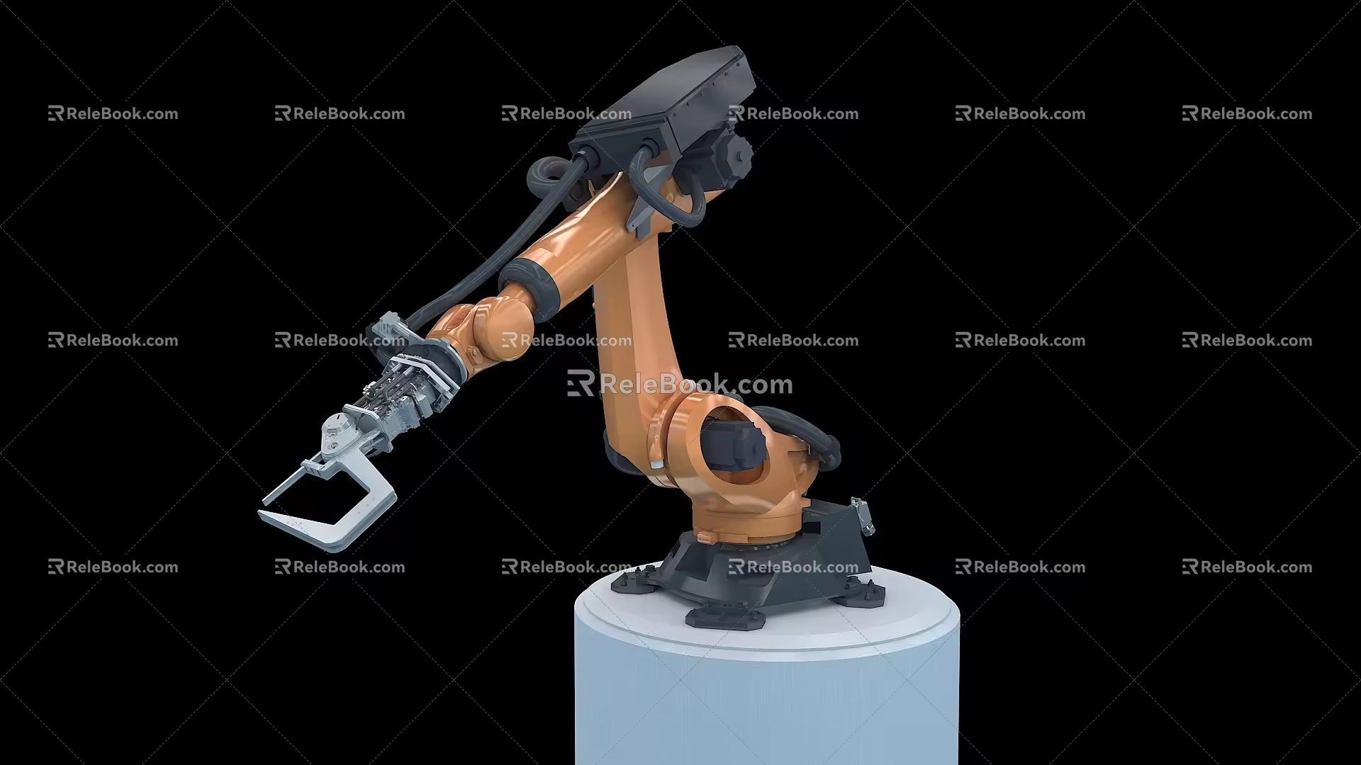 Modern Robot Arm Workshop Robot Arm 3d model