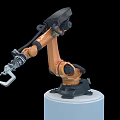 Modern Robot Arm Workshop Robot Arm 3d model
