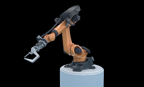 Modern Robot Arm Workshop Robot Arm 3d model