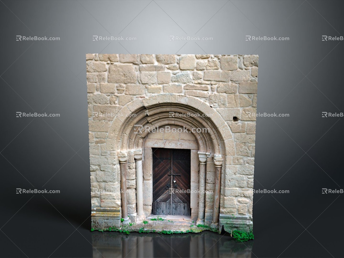 Ancient Building Door Ancient Building Door Chinese Style Door Antique Door Classical Door Chinese Style Door Chinese Style Entrance Traditional Door 3d model