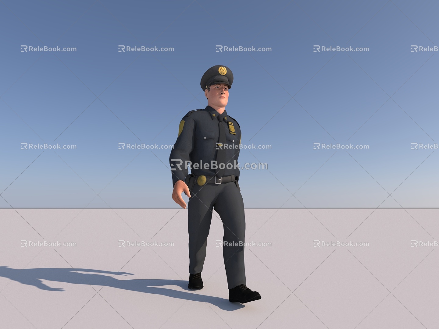 police guard guard security model