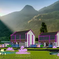 Sunlit Modern Detached Villas With Mountain View Lakefront And Lush Greenery