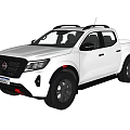 Nissan Frontier Border Pickup 3d model