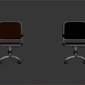 Modern Office Swivel Chairs With Armrests Wheels And Various Colors