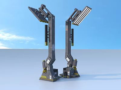 Street Light Outdoor Light Landscape Street Light 3d model