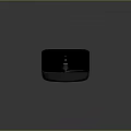 Sleek Dark Colored Wireless Mouse With Modern Ergonomic Design For Computers