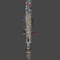 Variants Scrap Gun 3d model