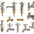 Collection of Stylish Faucets with Chrome Brass Finishes and Modern Classic Designs