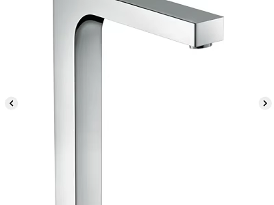 Sleek Modern Chrome Faucet With Single Handle And Tall Spout For Kitchen Sink 3d model