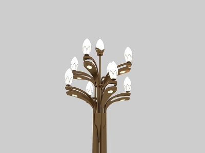 Chinese Street Lamp Street Lamp Magnolia Lamp model