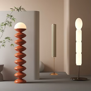 Modern floor lamp 3d model