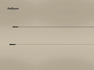 Poliform Modern LED Wall Washer Light For Indoor Uniform Lighting Design 3d model