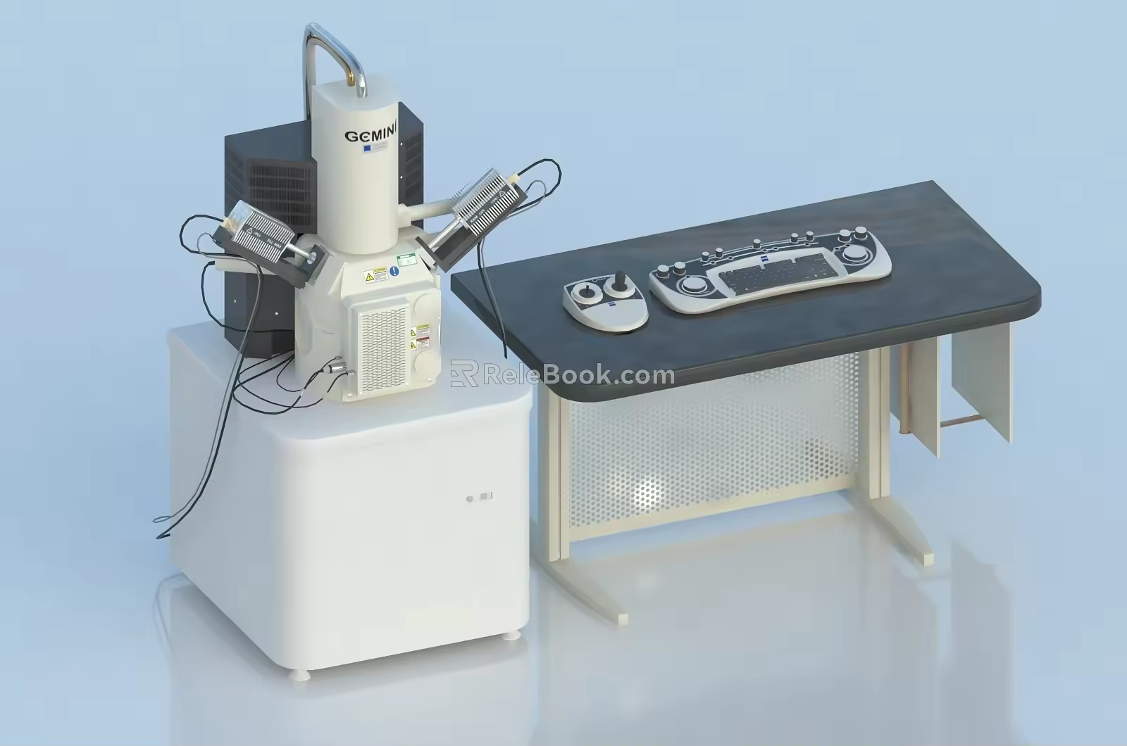 Surgical Microscope Electron Microscope Medical Microscope Optical Microscope Biological 3d model
