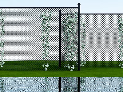 Modern Vine Climbing Vine 3d model